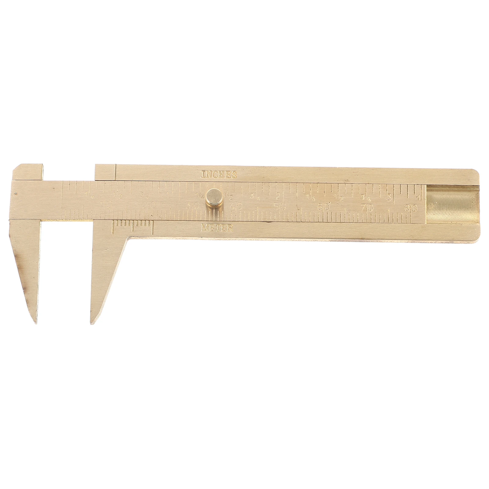 

1Pcs Versatile Copper Dual Scale Ruler Ring Size Measurement Tool for Beads and Rings