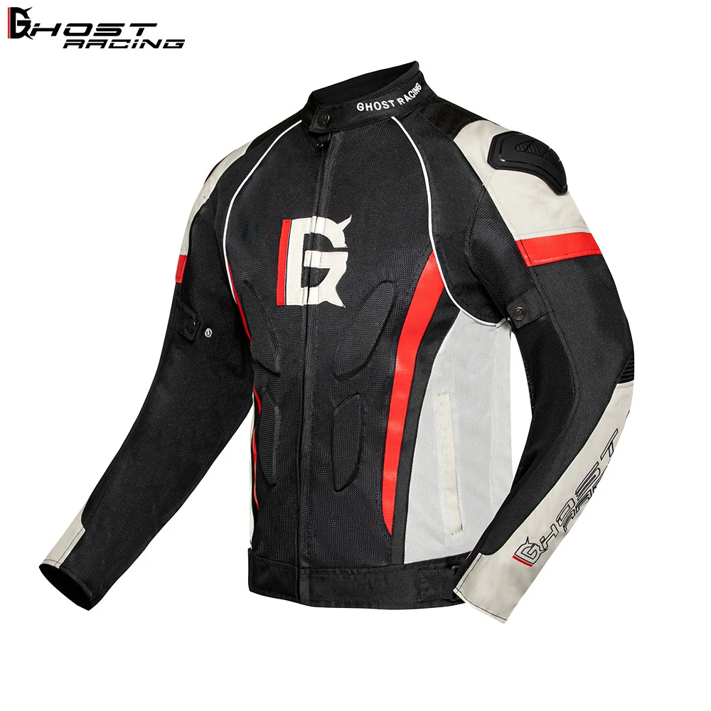 Chaqueta de motocicleta a prueba de viento, reflectante, transpirable, cálida, ropa de protección para Motocross, equipo de protección