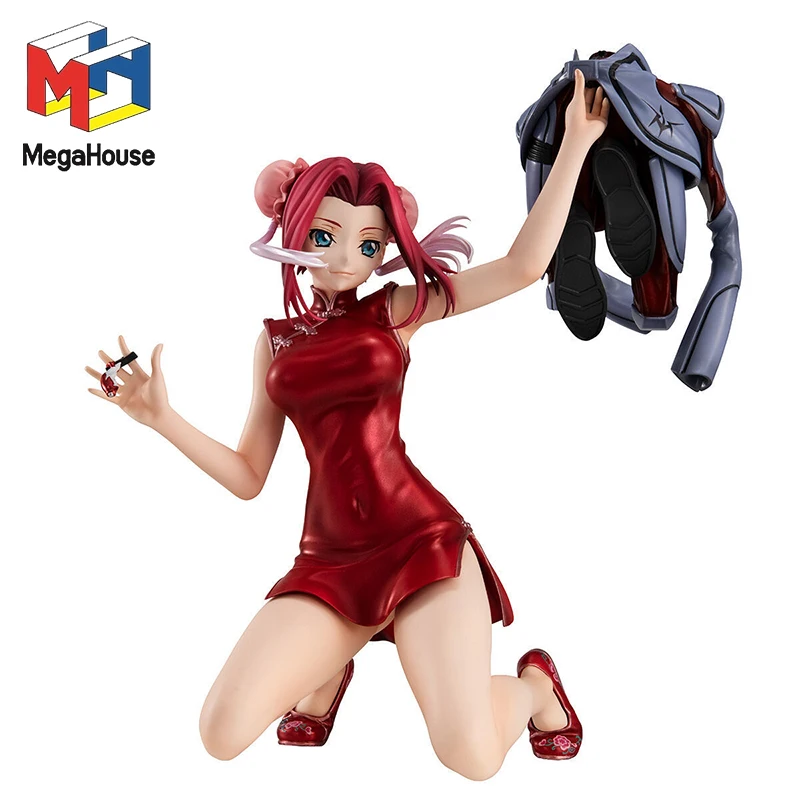 

Original Mega House CODE GEASS Lelouch of the Rebellion Kallen Stadtfeld Tenant infiltration Anime Figures Collectible Model Toy