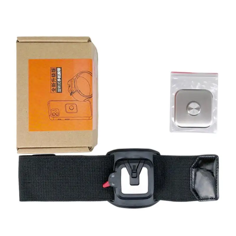 Вращающийся на 360° браслет, держатель для мобильного телефона, универсальный съемный браслет, кронштейн для мобильного телефона для пеших прогулок, езды на велосипеде