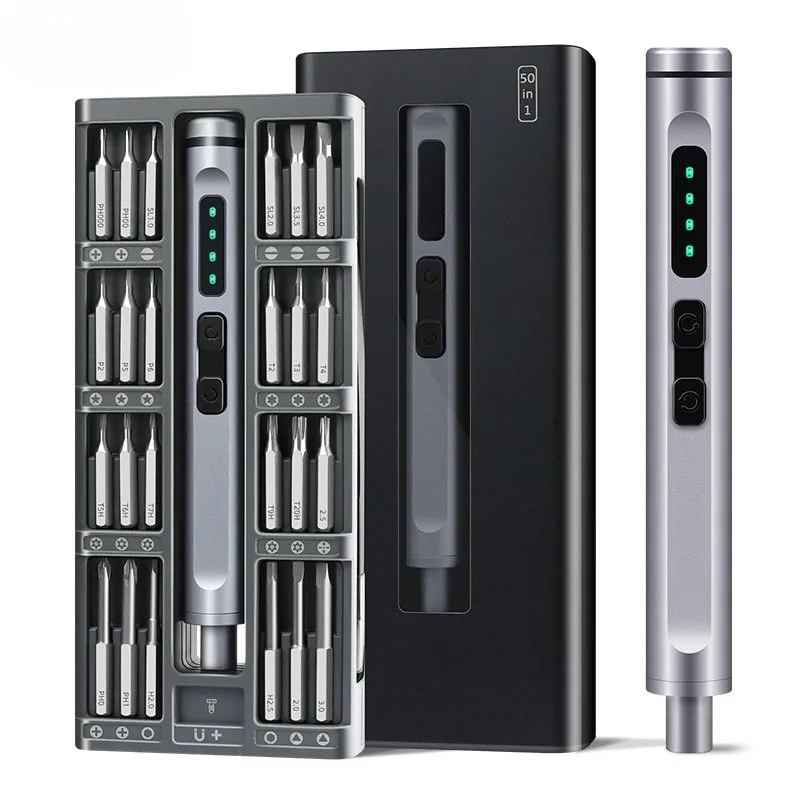 Jeu de tournevis électriques de précision multifonctions 50 en 1, pour l'entretien quotidien des instruments électroniques de précision