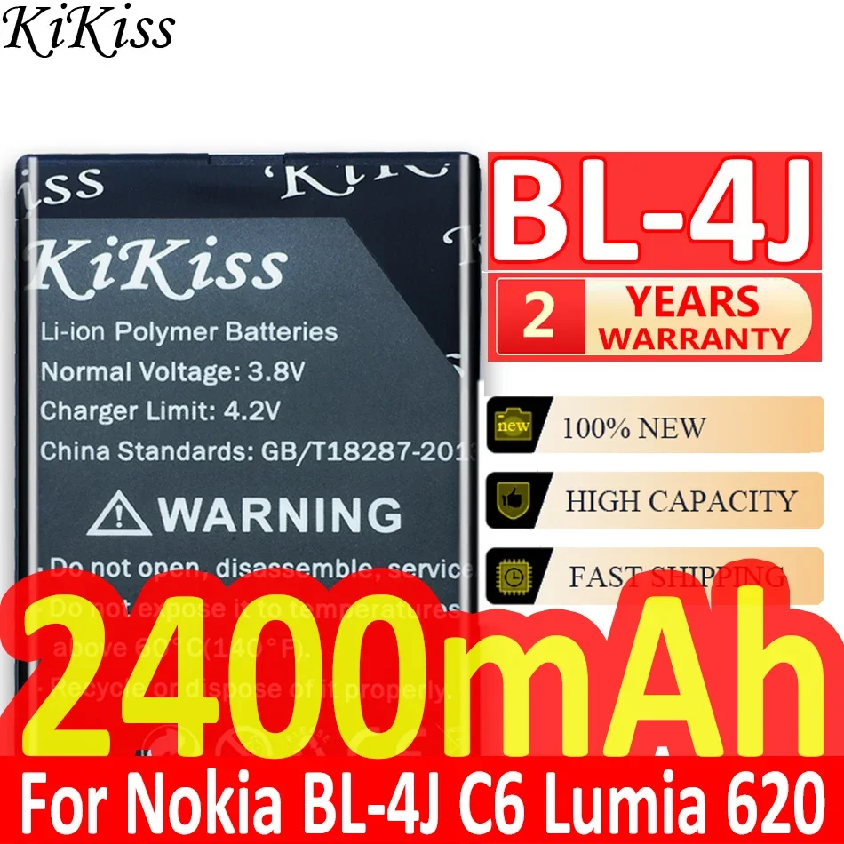 BL-4J Li-ion Battery For Nokia C6 C6-00 Lumia 620