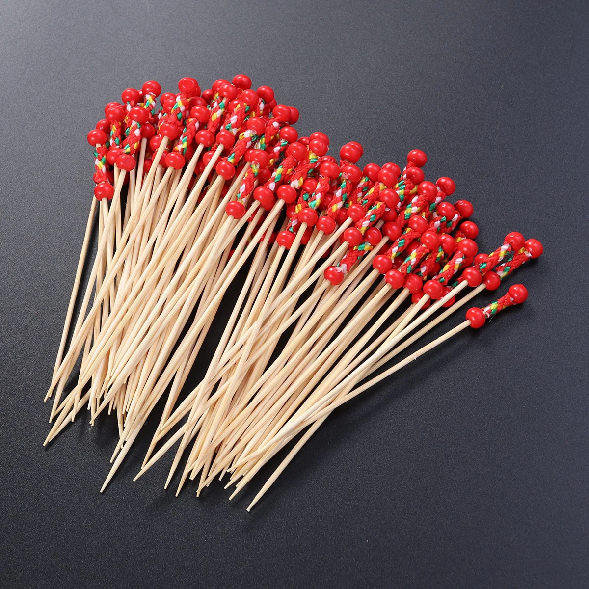 

Dessert Child Decorate Wedding Halloween Party Toothpick Wooden Skewers Cocktail Picks