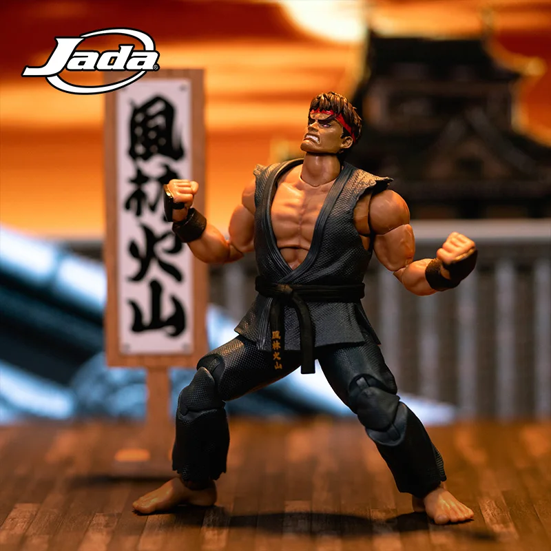 In magazzino Jada Toys Street Fighter 2 Sdcc Venue Limited Satsui Ryu 6 pollici Action Figures modello Toy Desktop Collection regalo del ragazzo