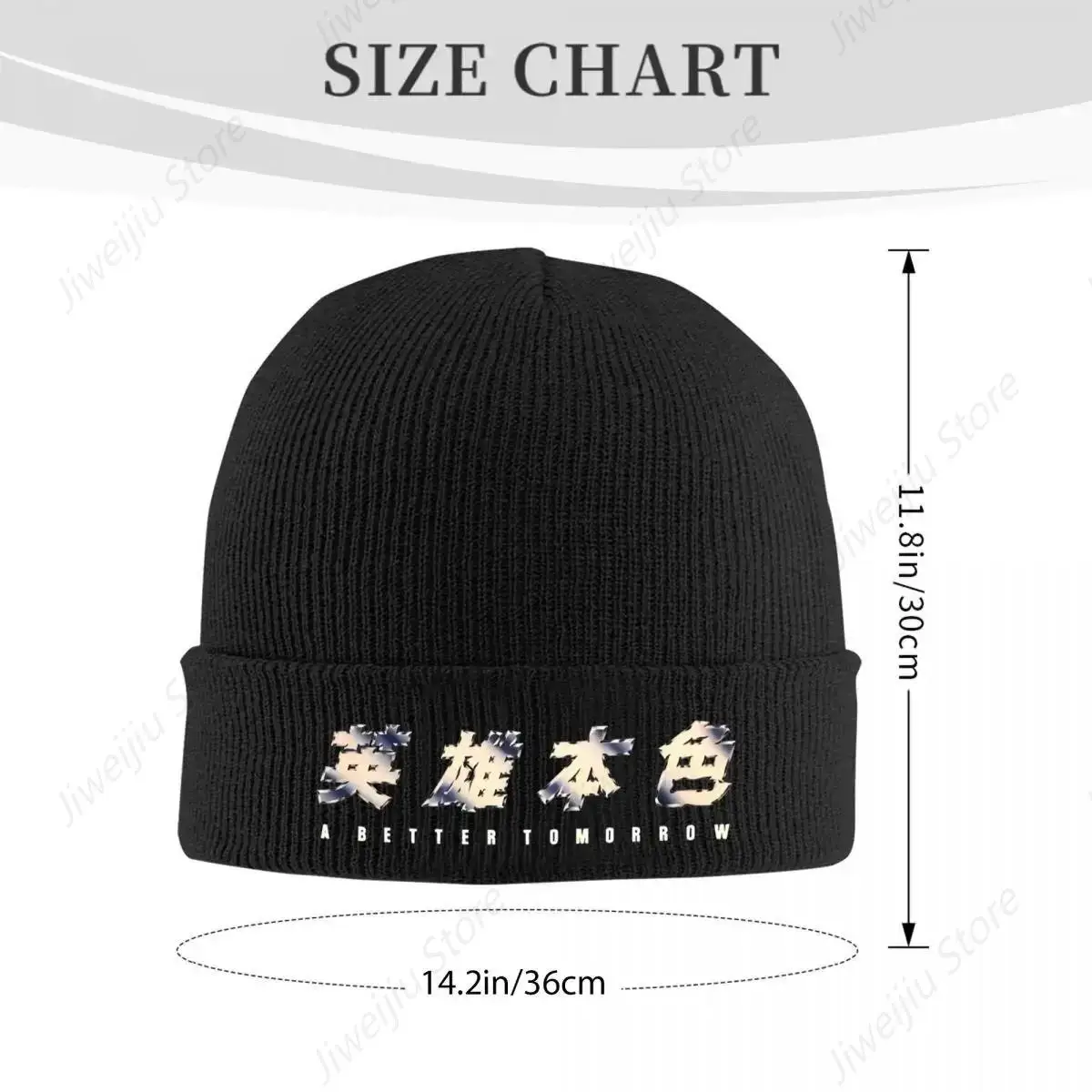 A Better Tomorrow Bonnet Hats movie Beanie Hats Design Knit Hat Spring Retro Adult Unisex Outdoor Sport Thermal Elastic Cap