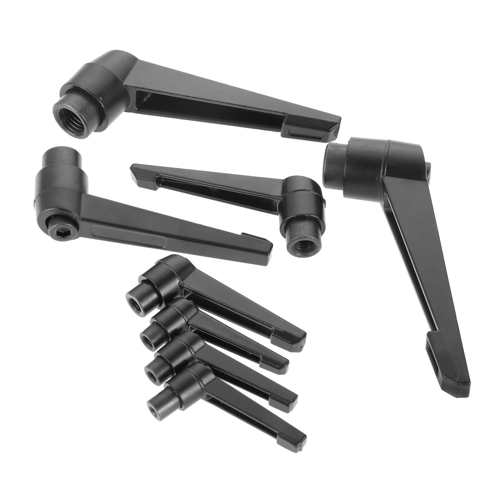 M4 M5 M6 M8 M10 M12 M14 M16 Female Thread Internal Fixing Handle Clamping Lever Machinery Adjustable Locking Pull Hex Nut Tools