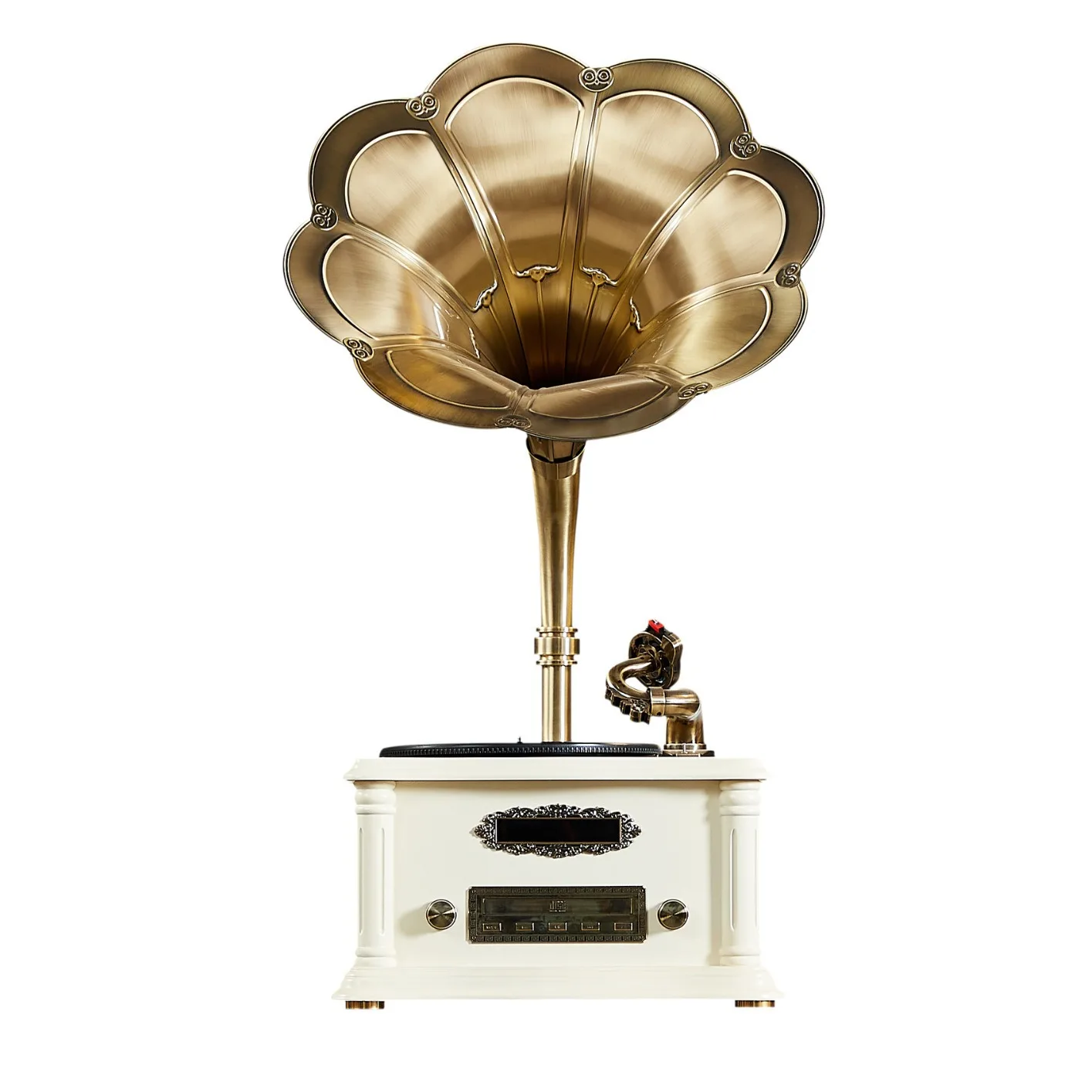 retro living room European light luxury old-fashioned ornament American record player bluetooth stereo vinyl record player