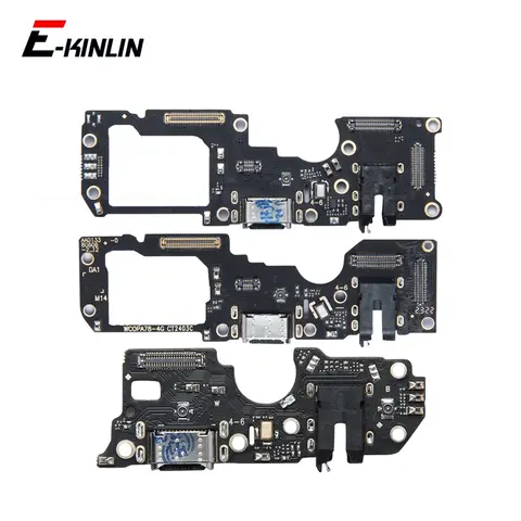 Power Charger Dock USB Charging Port Plug Board Flex Cable For OPPO A18 A38 A40 A40M A58 A59 A60 A78 A79 A95 A96 A97 A98 4G 5G