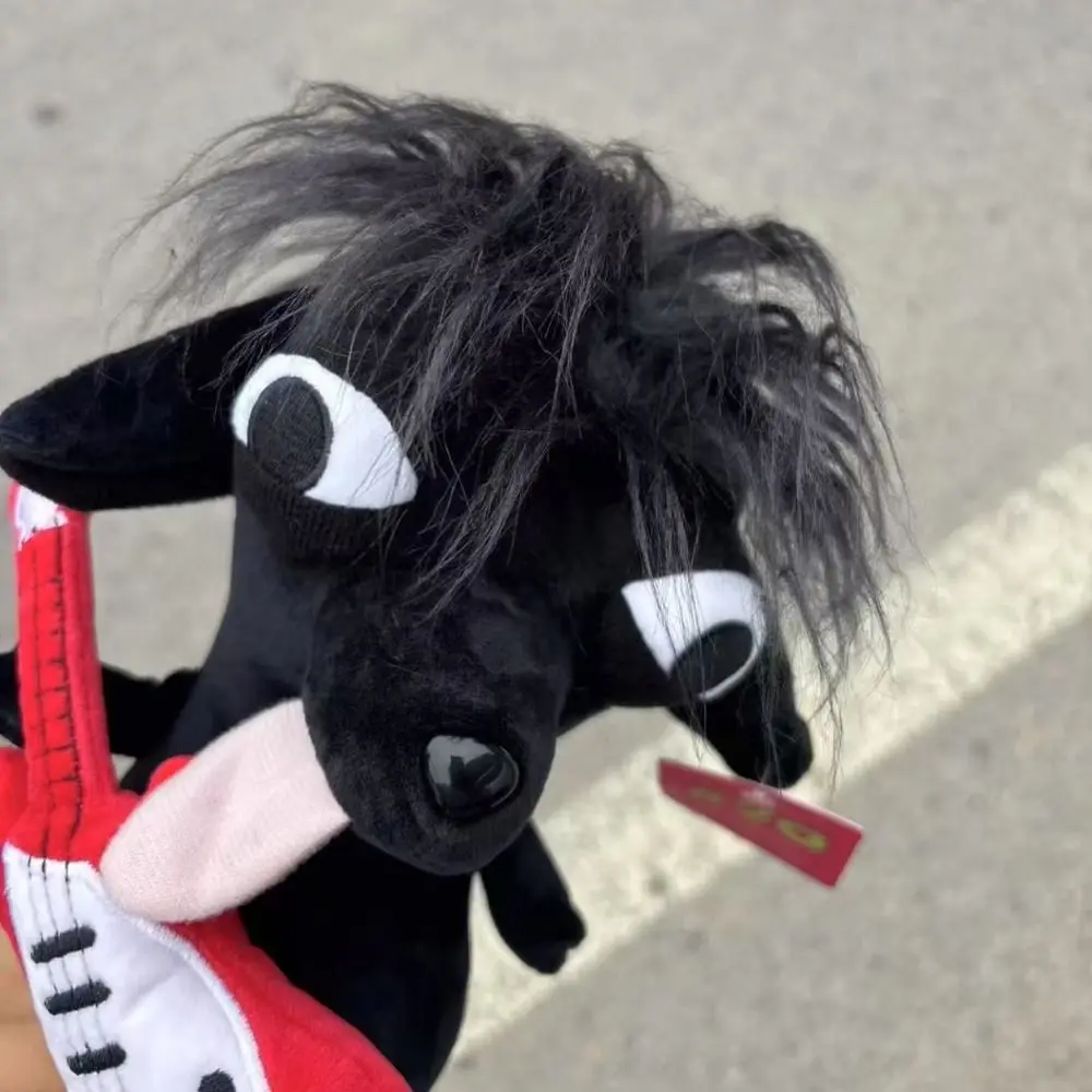 Magnetische knuffels Chihuahua pluche sleutelhanger puppy huisdier zwarte kleur gevulde Chihuahua pop Kawaii Chihuahua pop sleutelhanger