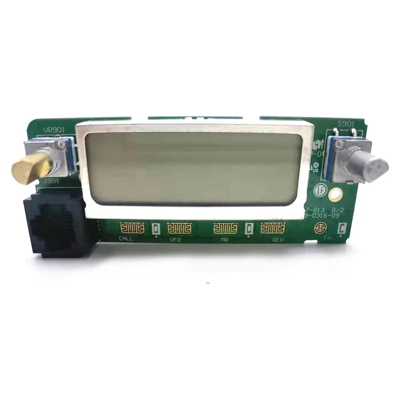 Substituição da tela de controle da tela LCD do painel frontal para Kenwood TM281 TM481 TM281A TM481A TM-281 281A 481 481A Rádio móvel do carro