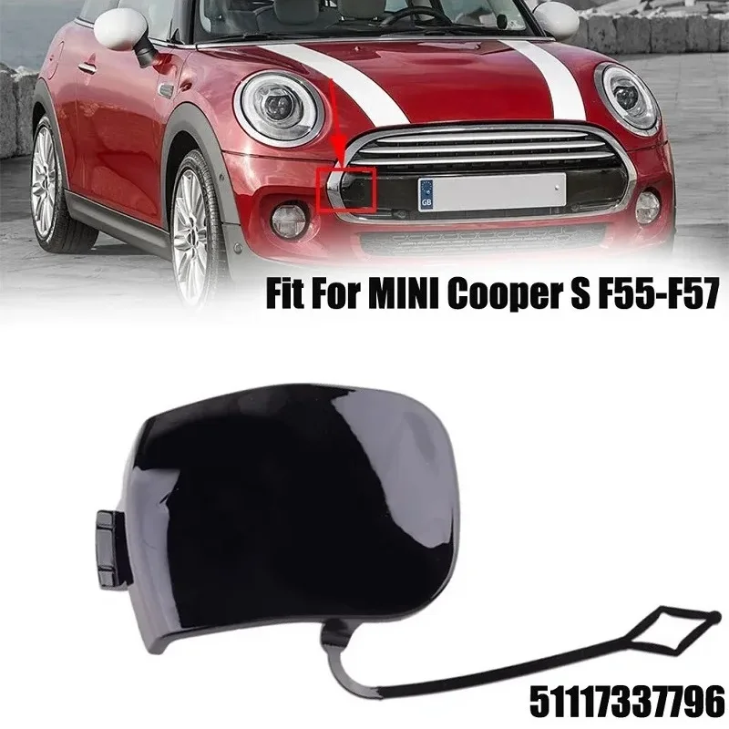 

Подходит для MINI Cooper S F55 F56 F57 автомобильный передний бампер буксировочный крючок крышка правая боковая буксировочная крышка 51117337796 автомобильные аксессуары