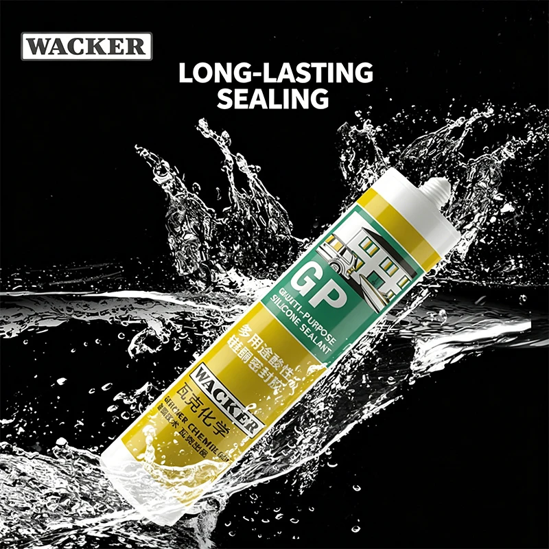 Wacker 121 Professional Aquarium Silicone Sealant High Curing Acetic Silicone Rubber for Fish Tank