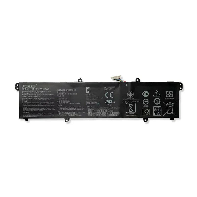 Authentic C31N1911 B31N1911 Battery Applicable to Asus VivoBook Flip TP470EA TP470EZ X421DA