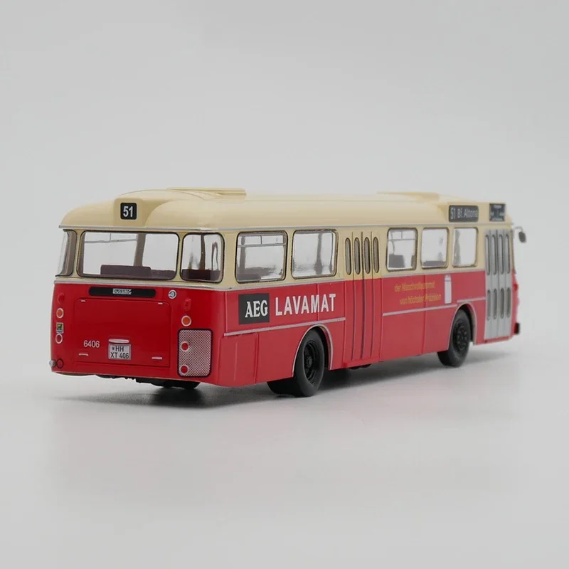 Ixo Diecast 1:43 Bussing Senator 12d 1964 Bus Germany Stedelijk Openbaar Vervoer Legering Auto Model Volwassen Statische Display Speelgoed Geschenken