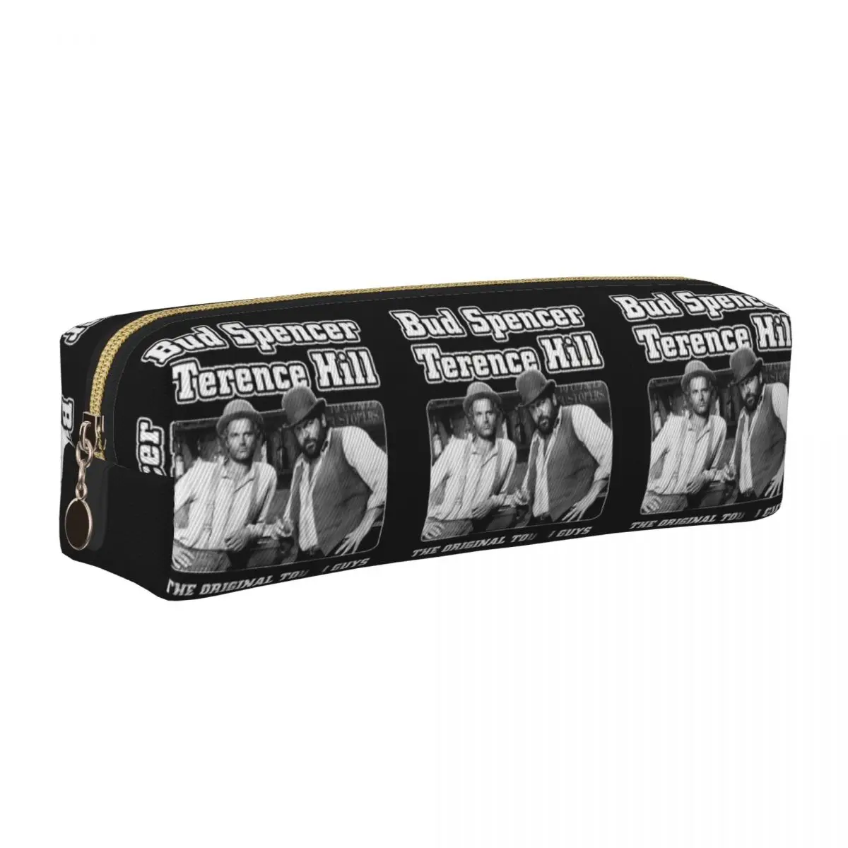 

Terence Hill Italian Vintage Film Pencil Case New Bud Spencer Pen Bag Student Big Capacity School Supplies Gift Pencilcases