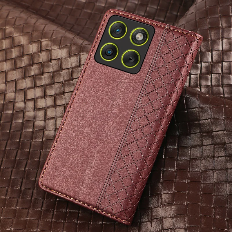 Funda a prueba de golpes para Motorola Moto G15, funda tipo cartera de cuero con tapa para teléfono, funda protectora para Motorola G15 MotoG15 G 15