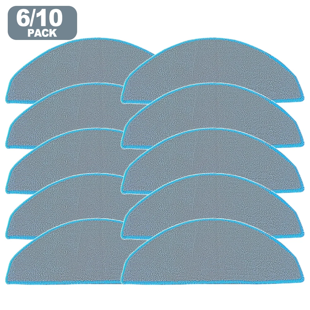 

6/10pcs Mop Cloth Kit For Roomba 105 For Vac,Y0140,Q0120,Y0110,105 For Combo,Q011,Q0520 Mop Cloth Spare Vacuum Cleaner Part Rag