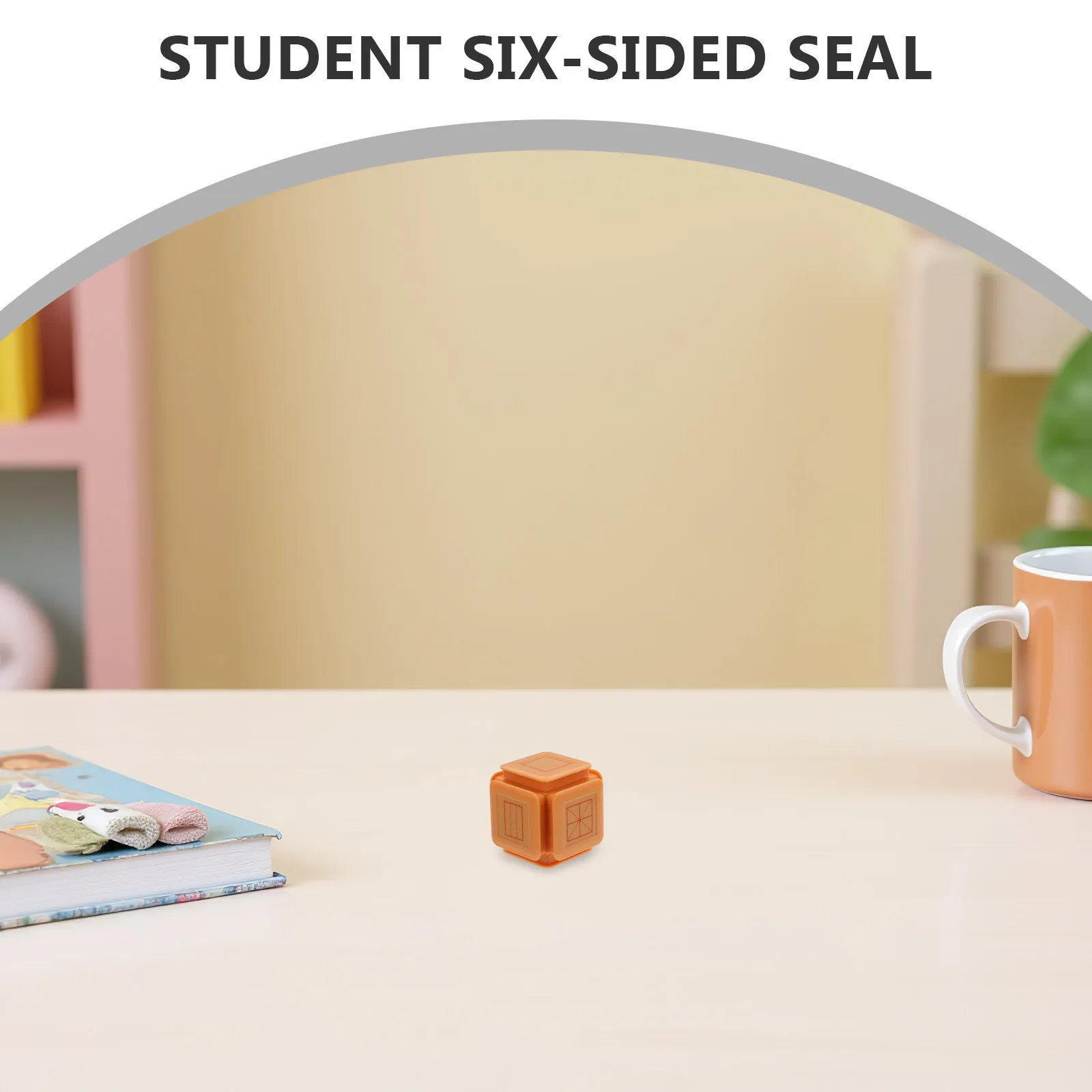 

Six-Sided Handwriting Line Teacher Stamp Early Learning Tools for Kids Preschool Writing Quick-Drying Ink No Smudges Classroom
