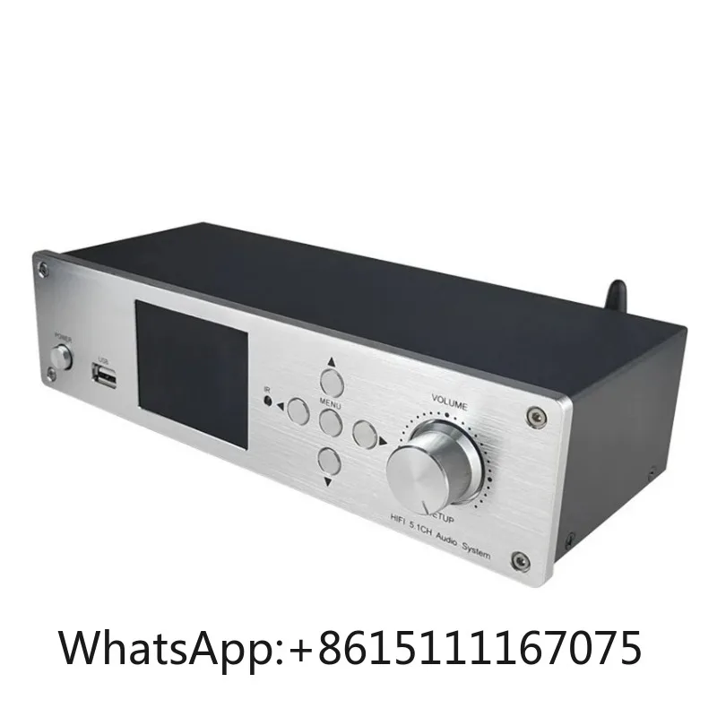 RH-899X Bluetooth 5.0 Audio Decoder 5.1 Channel DTS Dolby Lossless Player Fiber Coaxial SD Card Playback