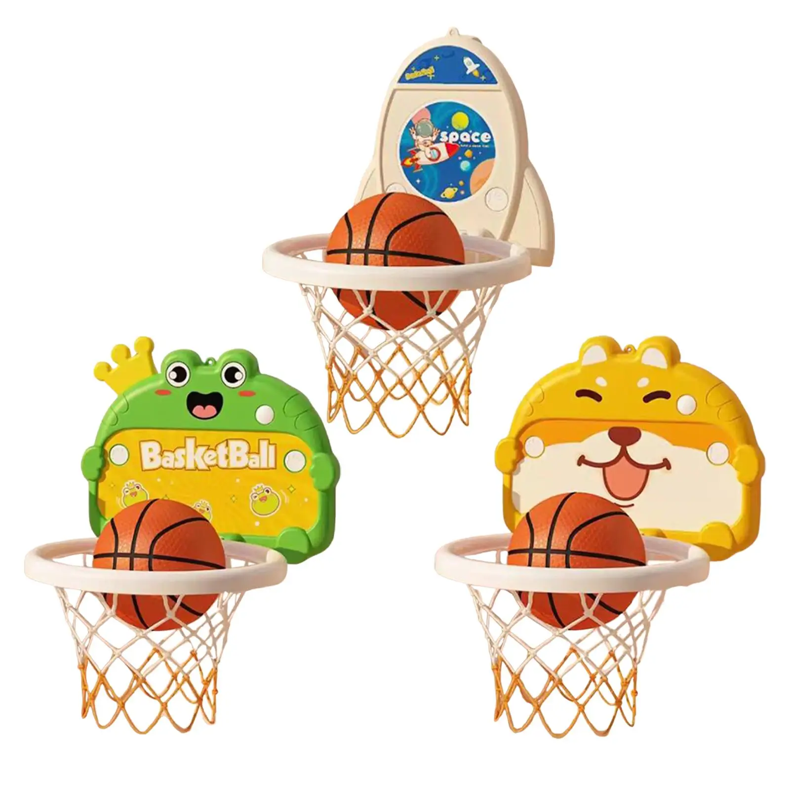 Mini Basketball Hoop Set Educational Interactive Activity Centers Parent Child