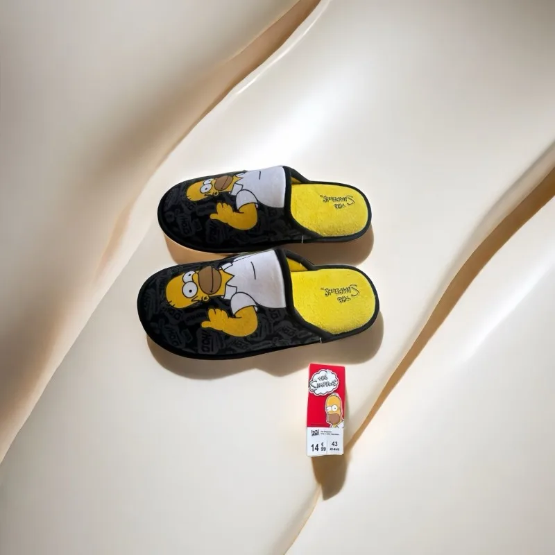 The Simpsons Homer Cotton Slippers - Indoor Anti-Slip Gift