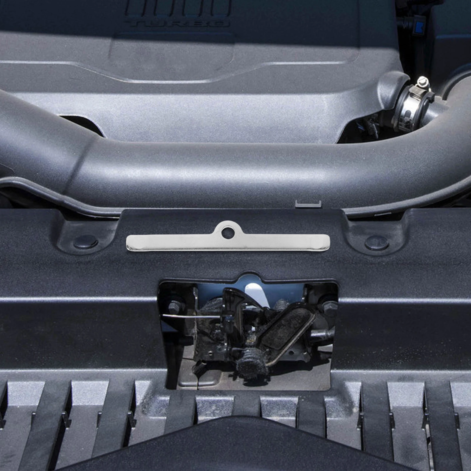 

8Pcs Valve bars 4-3/4 Inch Valve Cover bars For Car Accessories Stay Caps Silver For