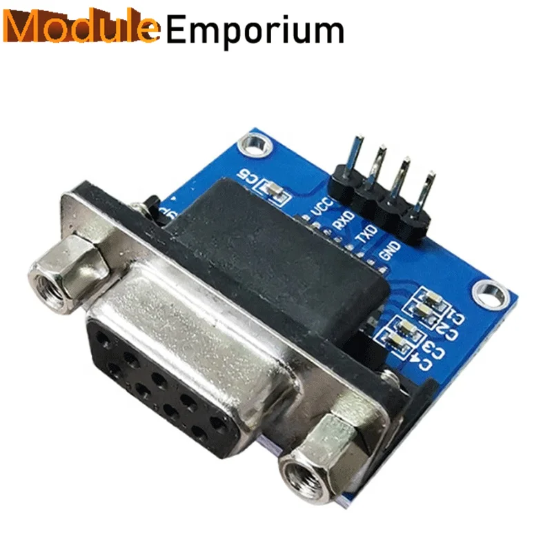 RS232 to TTL/female serial port to TTL/flashing board MAX3232 chip programming single-chip microcomputer