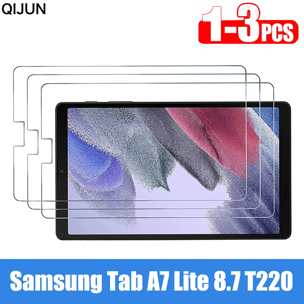 9H folia ochronna na ekran ze szkła hartowanego do Samsung Galaxy Tab A7 Lite 8.7 cala 2021 SM-T220 T225 anty-zarysowania Tablet