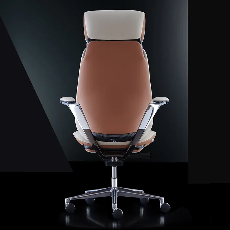 Wendy Sedia italiana Sedia da studio in pelle di lusso per computer Sedia da classe in pelle di vacchetta Presidente Sinistra Sillas De Oficina Mobili per ufficio