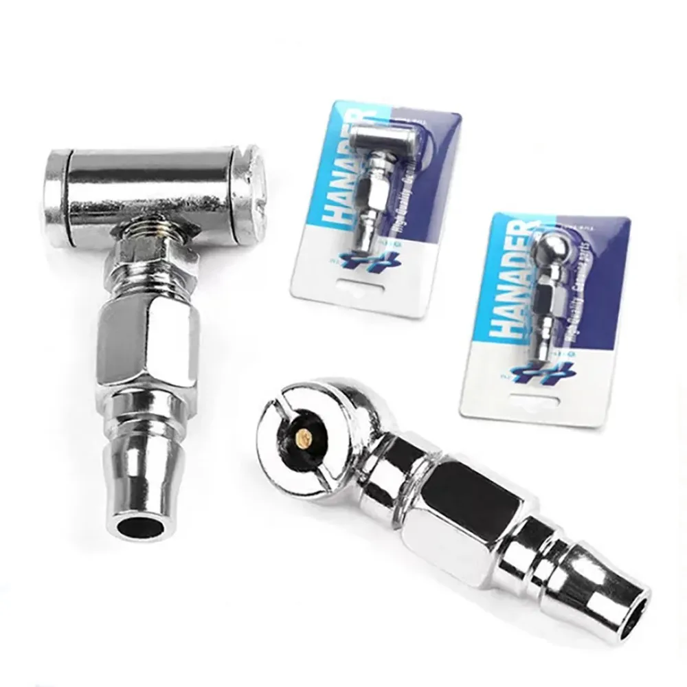 Inflator nozzle air pump inflator nozzle inflator head tire motorcycle electric car air nozzle tool inflator rod