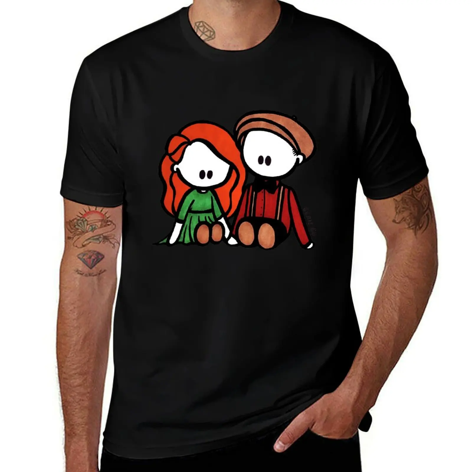 Dizzie Dolls T-Shirt Work Wear Lightweight Tee