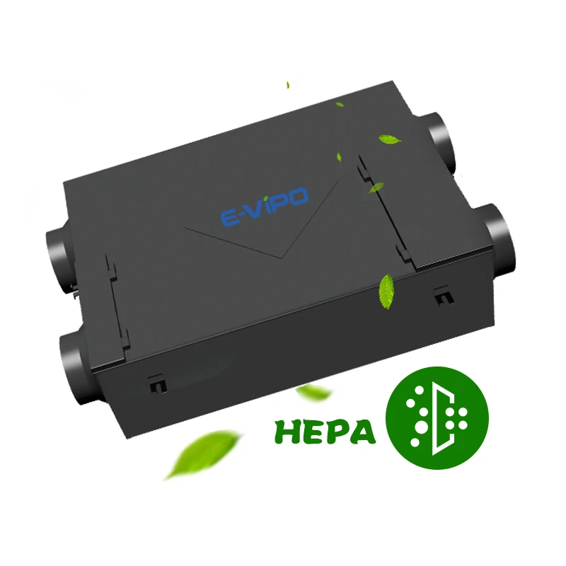 ERV Energy Recovery Ventilation With HEAP Heat Recovery Ventilation Fresh Air System  Bi-directional Ventilation