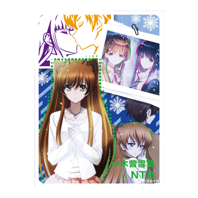 Anime déesse Story1M01 1M02 5M01 2M02 Ssr Sr R tout ensemble carte de collection cartes à collectionner cadeau d'anniversaire de noël jouets pour enfants
