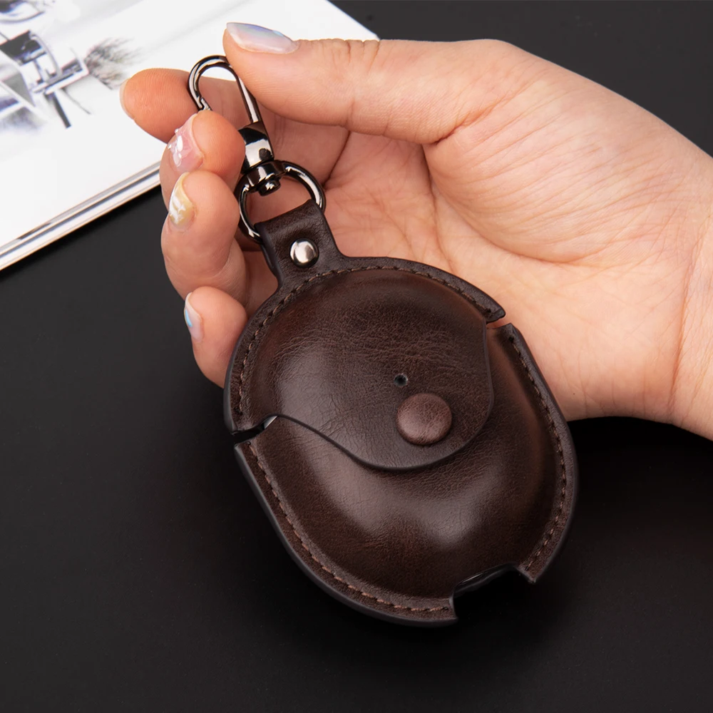 Xiaomi Redmi Buds4用のビンテージレザーケース,イヤホン用のビジネスケース