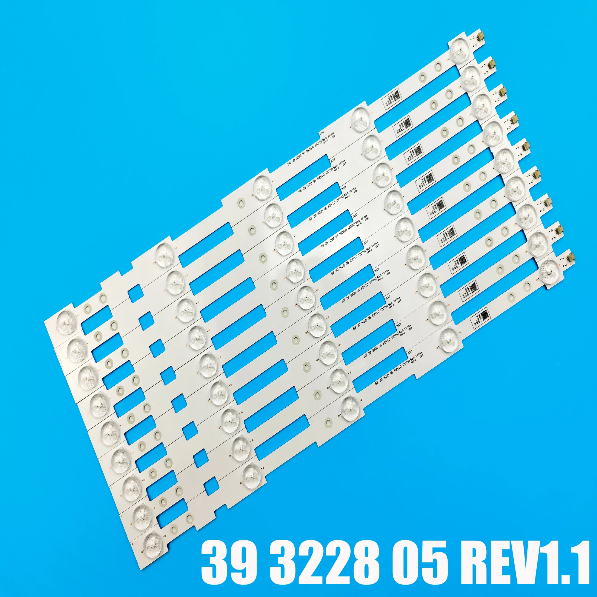 

100% NEW Original LED Backlight strip 9 PCS/lot 39"Chuangwei 39E320 LED strip Sw 39 3228 05 REV1.1 120814 5 LEDS(1 LED 3V)