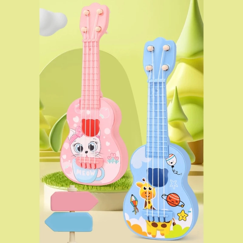 Music Educational  Mini Fun Instruments Kids Toddlers Preschool Music  Mini Ukulele for Preschool Learning