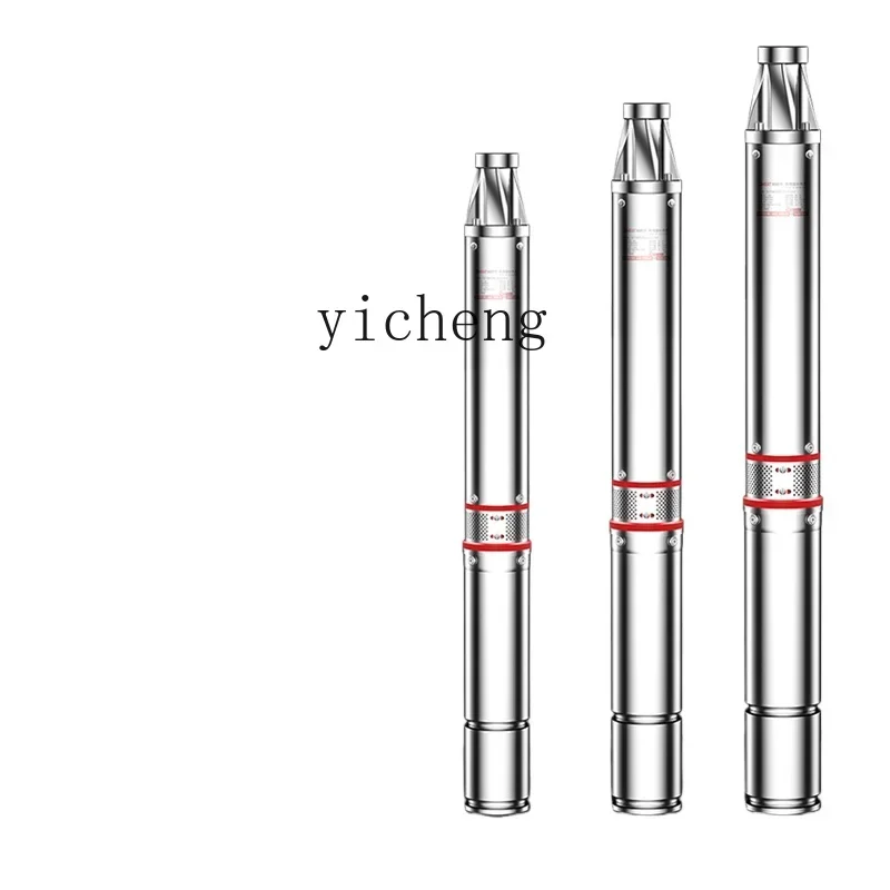 TQH submersible pump high lift large flow deep well pump 304 stainless steel household water pump