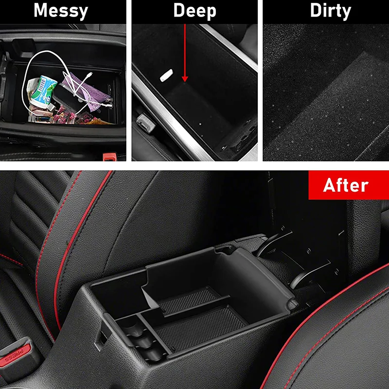 Center Console Organizer For Kia K3 Cerato Forte BD 2019 2020 2021 2022 2023 Auto Interior Accessories Gear Shift Tray Organizer