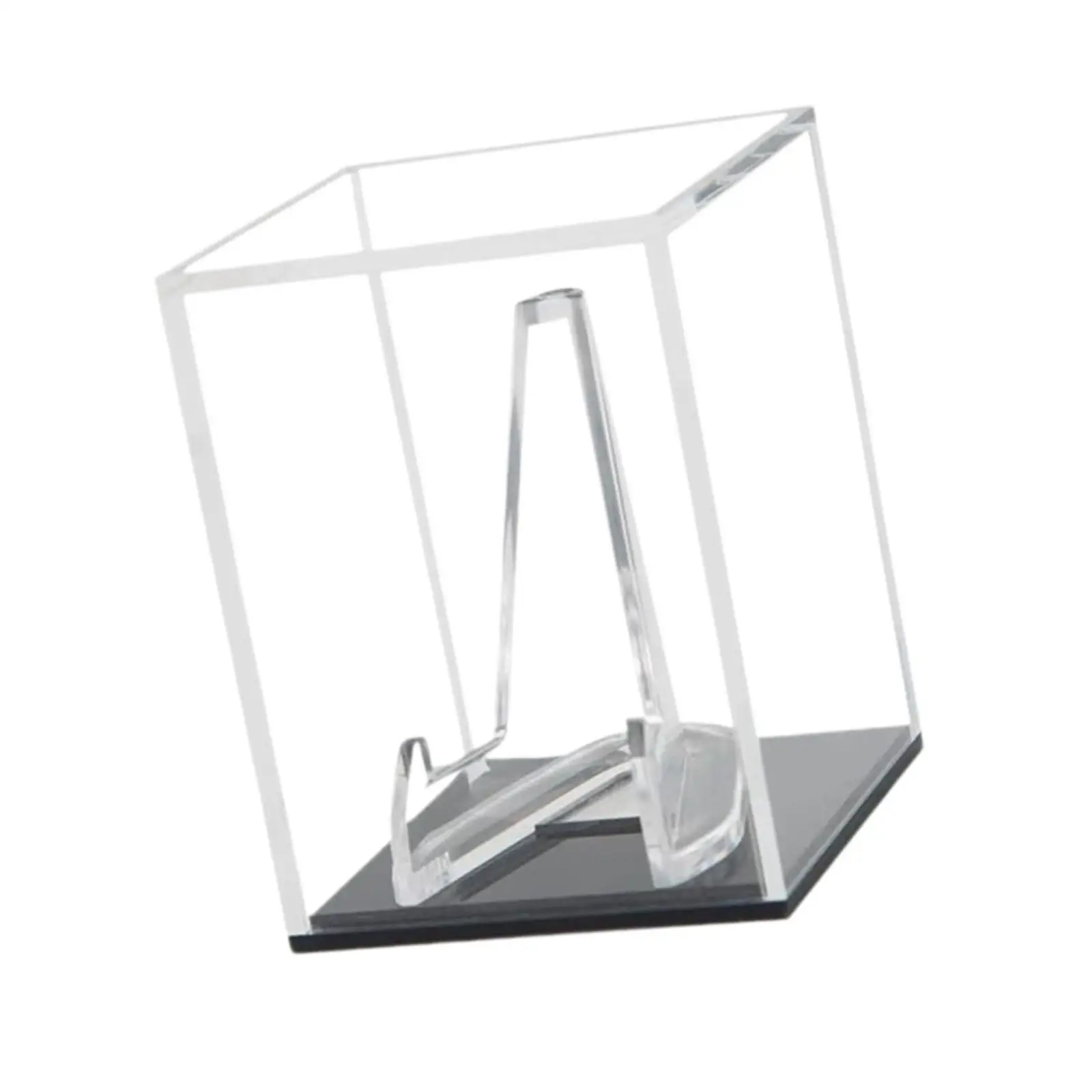 Guitar Pick Display Box with Stand Rack Storage Box Guitar Pick Box for Guitarists Electric Bass Ukulele Lover Players Musician