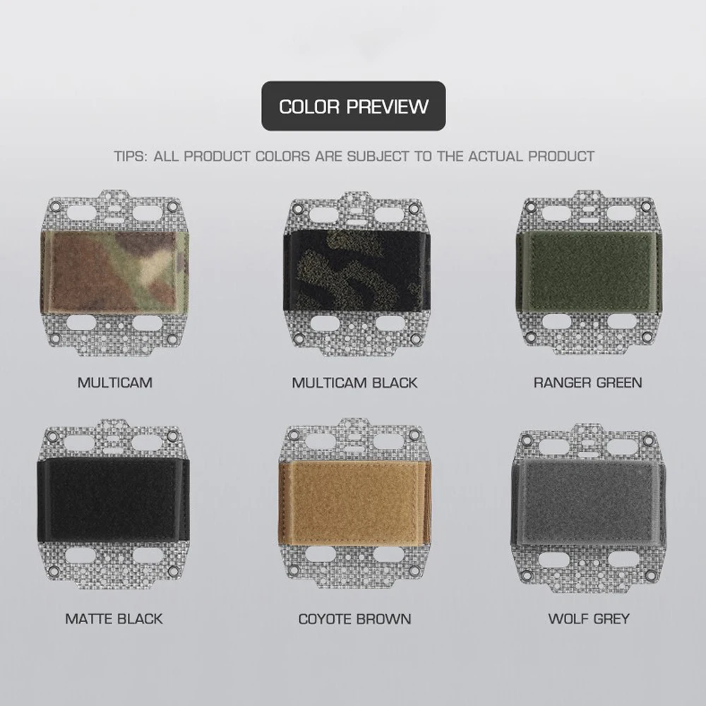 Caja de batería táctica PVS31 NVG, bolsa de almacenamiento estilo Ferro, sistema de retención de casco Airsoft rápido, caja de batería ajustable, equipo de transporte