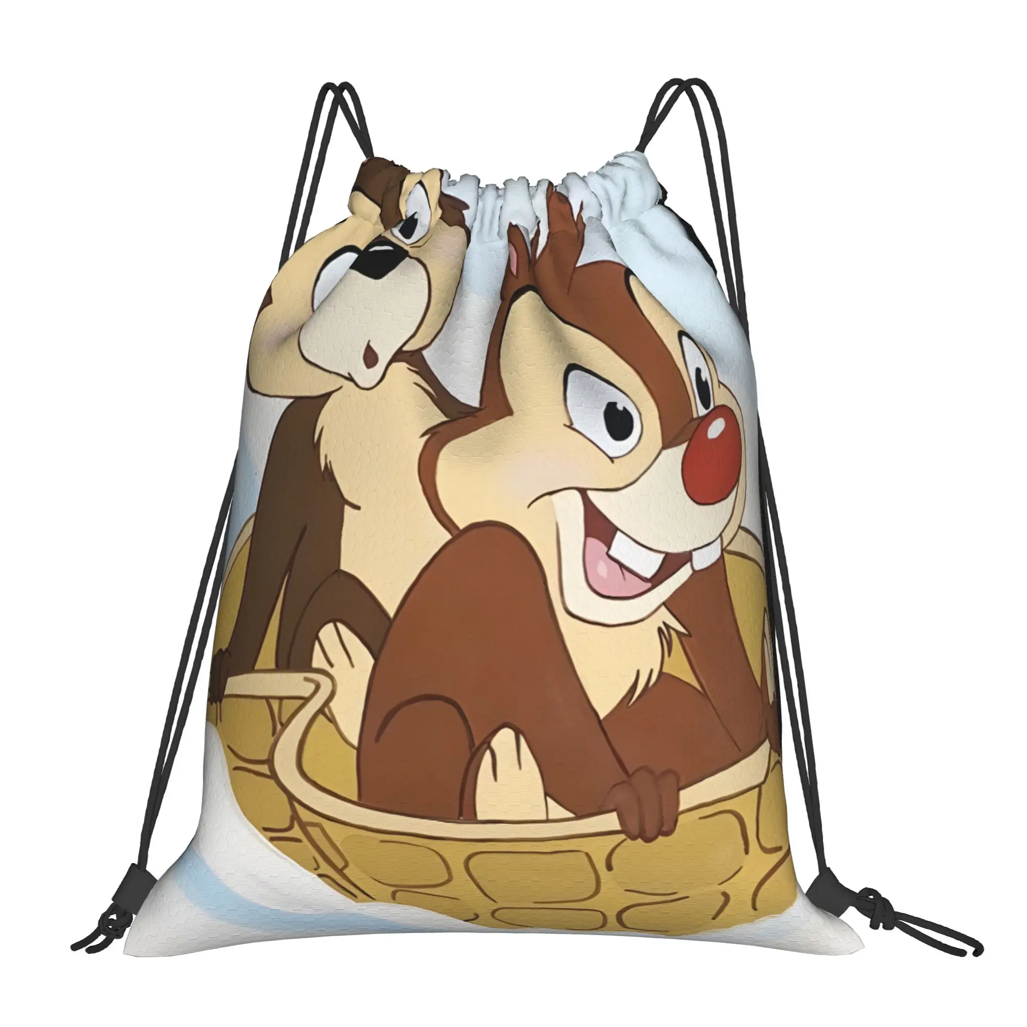 

1 pc Boat Chip & Dale Drawstring Bag Sports Bundle Pocket Rope Bag