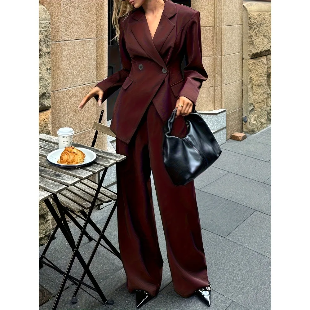 

Бархатный пиджак, женский повседневный деловой пиджак на пуговицах, осенне-зимние пальто, рабочий офисный костюм с лацканами, куртки, пиджак