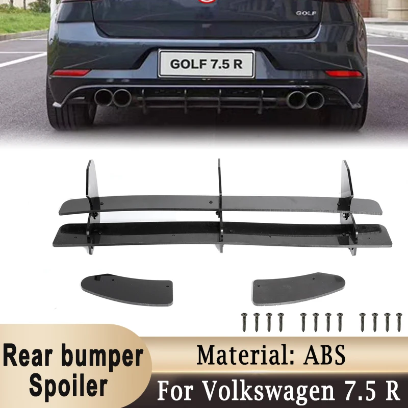 

Разветвители боковые для Volkswagen VW Golf 7,5 R, Защитная панель спойлера дистрибьютора