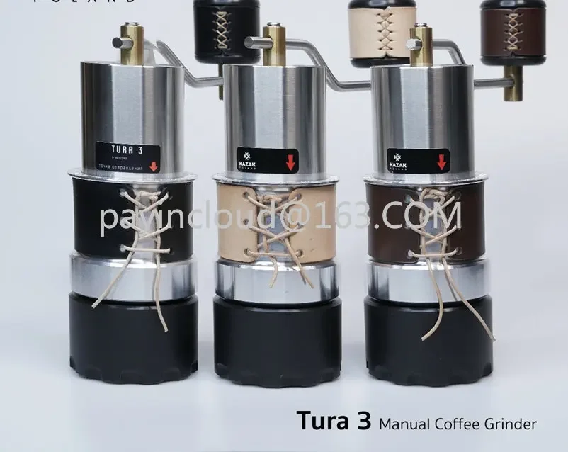 

Suitable for 2 Hand-Cranked Espresso Coffee Machine Tura 3 Beans Grinder