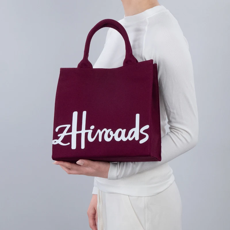 Personalized School Teacher Gift Reusable Shopping Bag Recycled Cotton Material Tote Bag