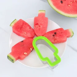 Wassermelone Cutter Edelstahl Nette Baum Design Schneiden Wassermelone Küche Gadgets Salat Obst Hobel Cutter Werkzeuge