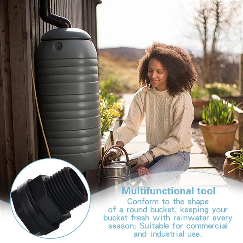 

Фитинг переборки, 10 шт., садовый шланг с резьбой 3/4 дюйма, наружная резьба Ghtx1/2 дюйма, внутренняя резьба NPT, разъем резервуара для воды с двойной резьбой-A57X