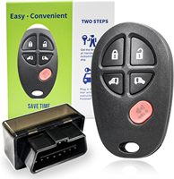 OBD Set for Toyota Sequoia 4+1 Key Remote Key 315 Frequency GQ43VT20T with No. 4 OBD Programmer: J261 OBD-04