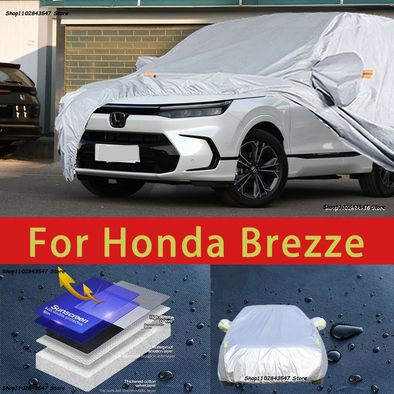 

Защитный чехол для автомобиля Honda breze, защита от солнца, защита от охлаждения, автомобильная одежда, защита краски автомобиля