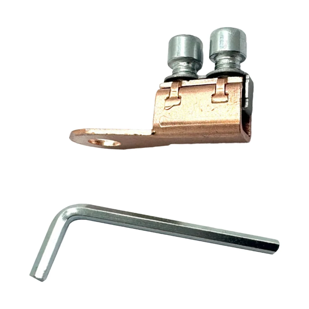 Reinforced Car Battery Terminal Clips with Thick Copper Wire and Pile Head Chuck for Efficient Electrical Connection in Cars